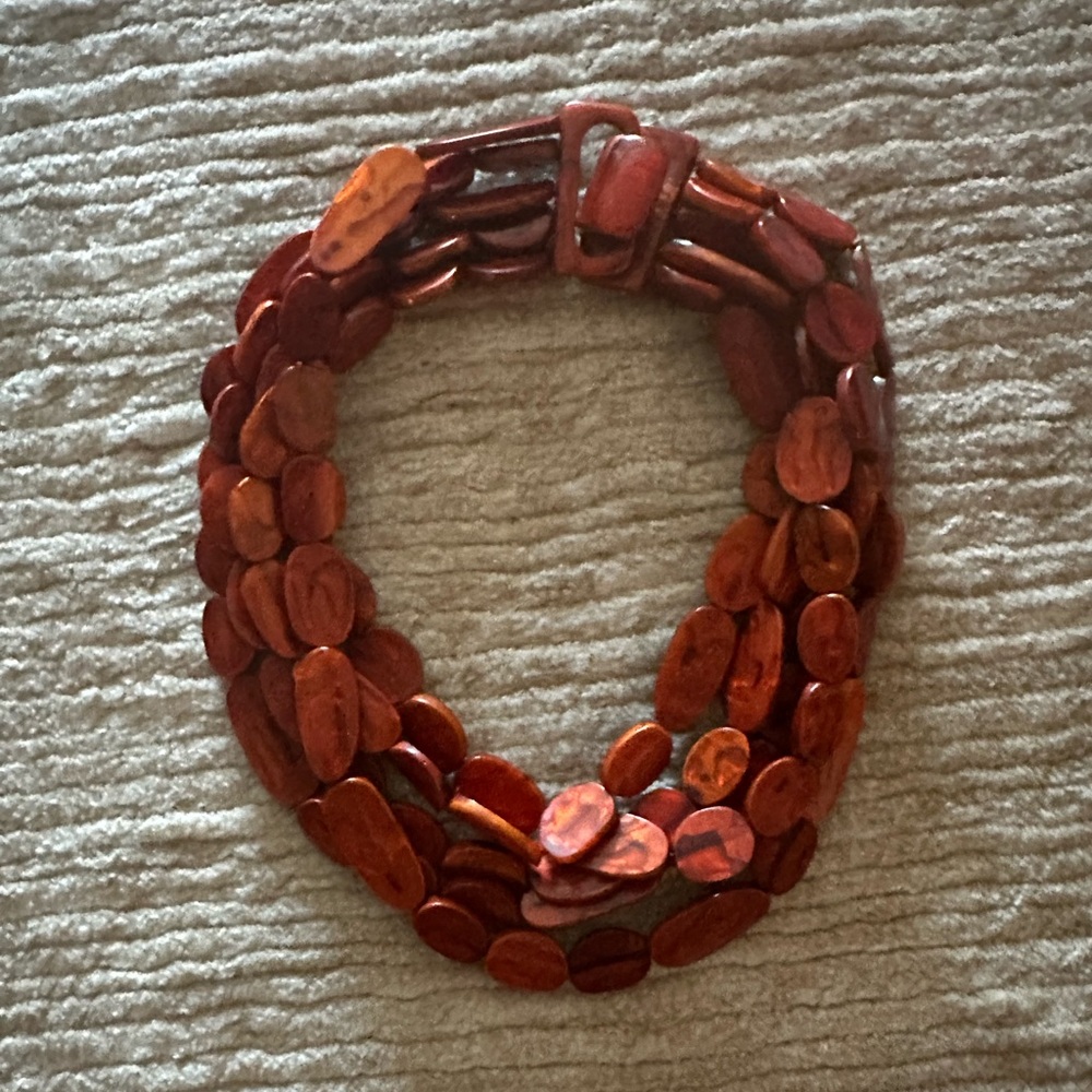 DOMINIQUE DENAIVE
Orphee Espresso Resin Multi-Strand Necklace